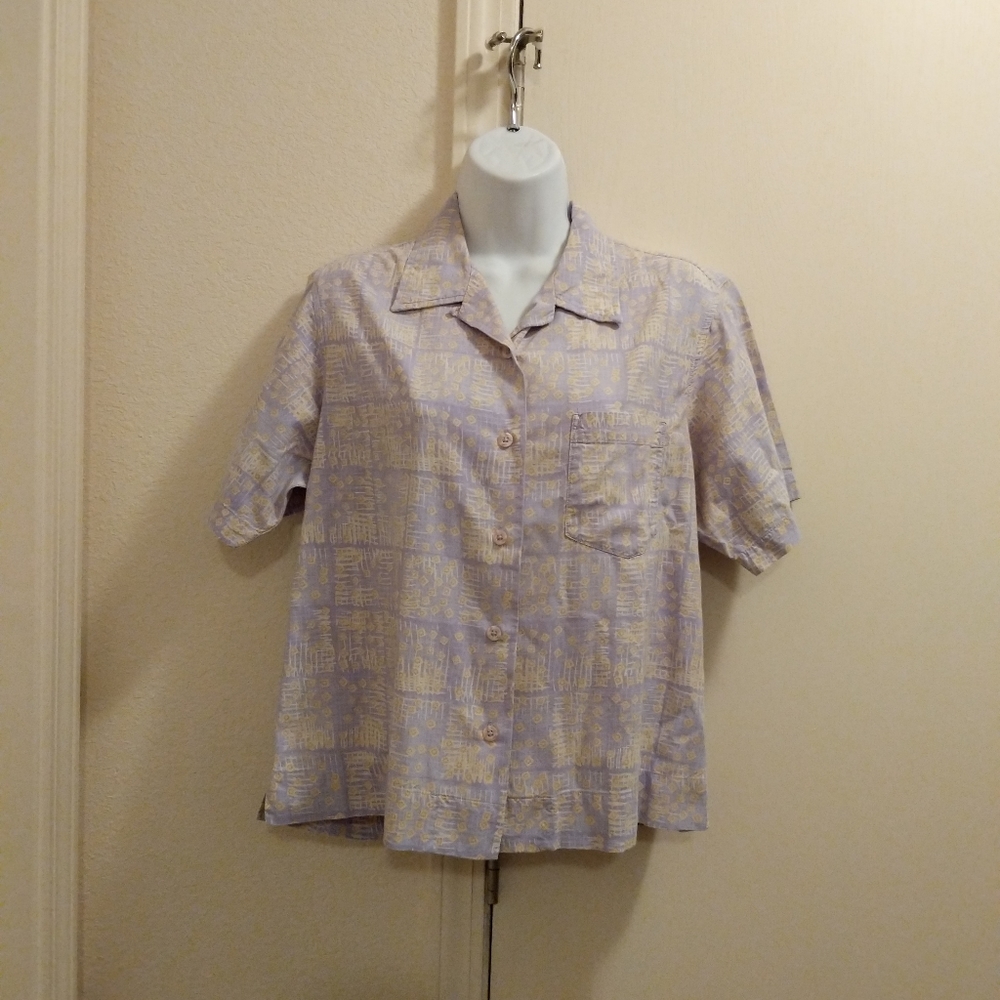 Vintage Columbia Button Down Top